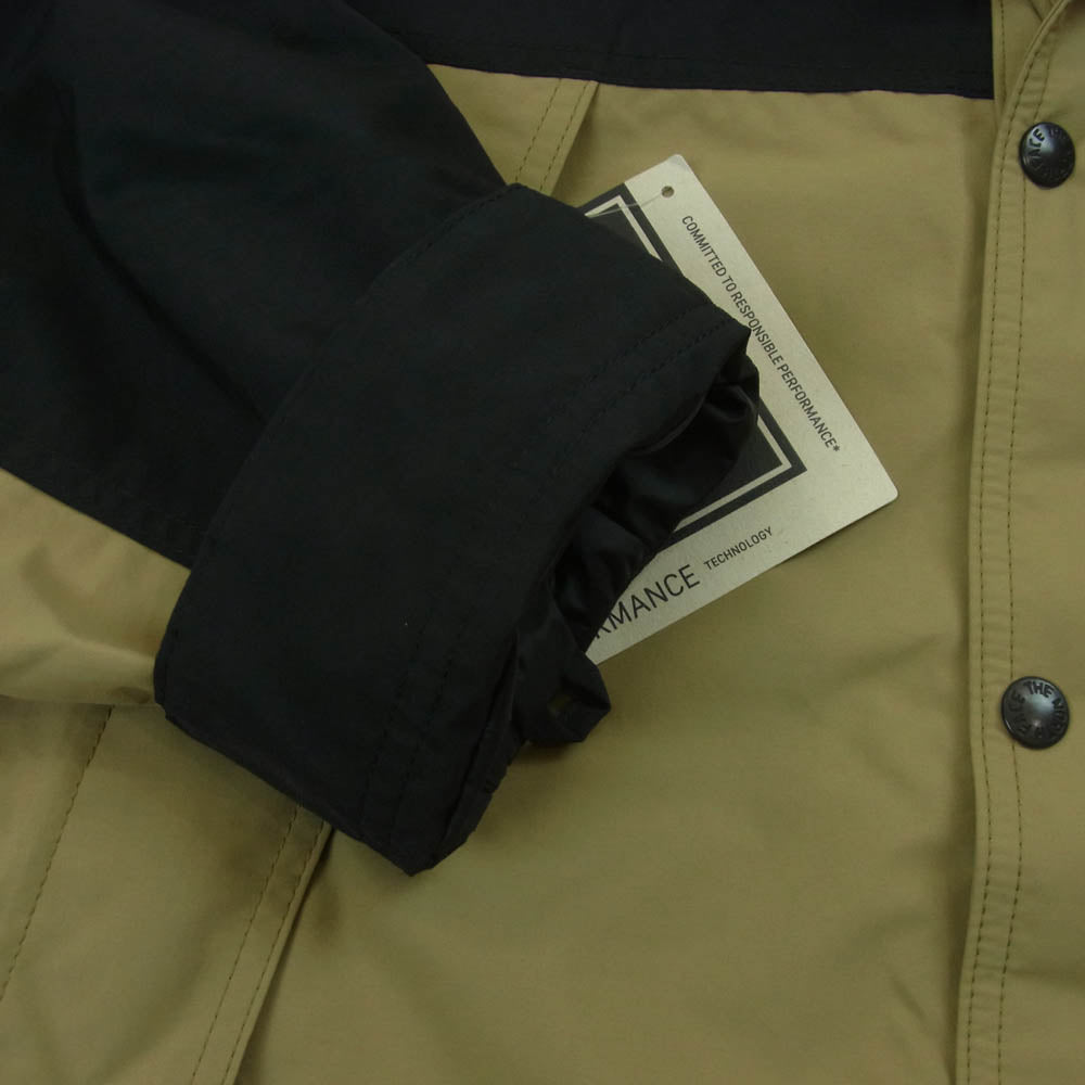 THE NORTH FACE ノースフェイス NP62450 GORE-TEX ゴアテックス MOUNTAIN LIGHT JACKET マウンテン ライト ジャケット ベージュ系 ブラック系 KT ケルプタン XL【新古品】【未使用】【中古】