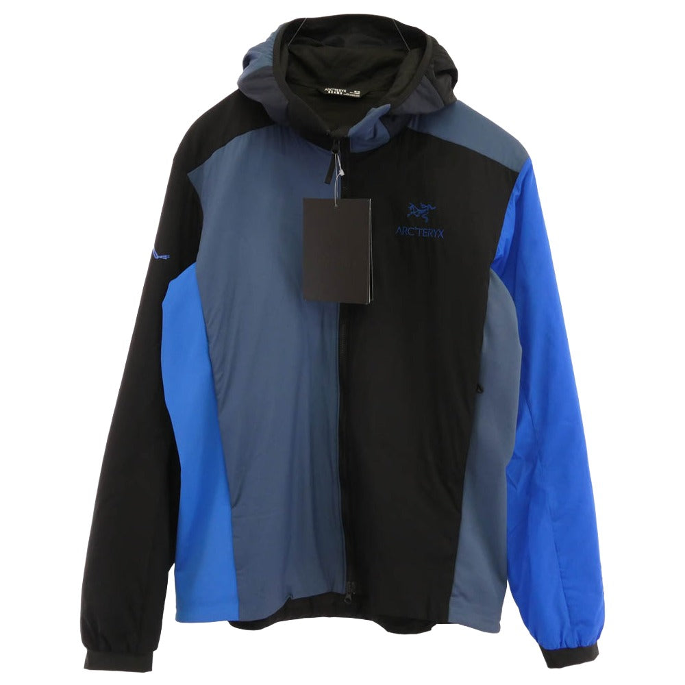 ARC'TERYX アークテリクス X000006576 ×BEAMS ビームス別注 Atom LT Hoody アトム フーディー 中綿 パーカー ジャケット ブラック系 ブルー系 M【中古】