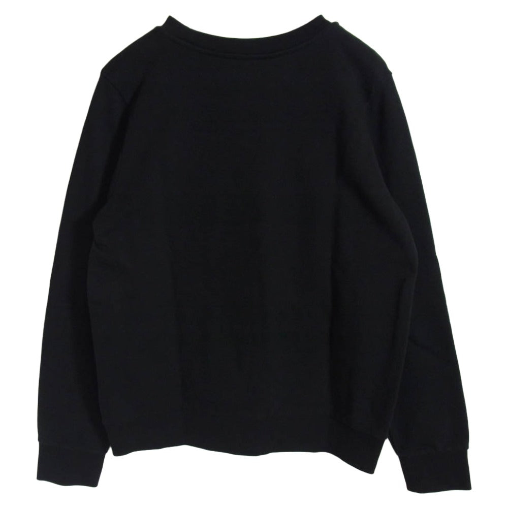 A.P.C. アーペーセー 23226-1-93633 リバースロゴ 反転ロゴ スウェット ブラック系 L【中古】