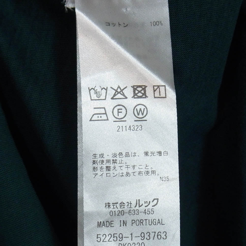 marimekko マリメッコ 25SS Pahlo Unikko ウニッコ 総柄 Tシャツ ワンピース グリーン系 M【中古】