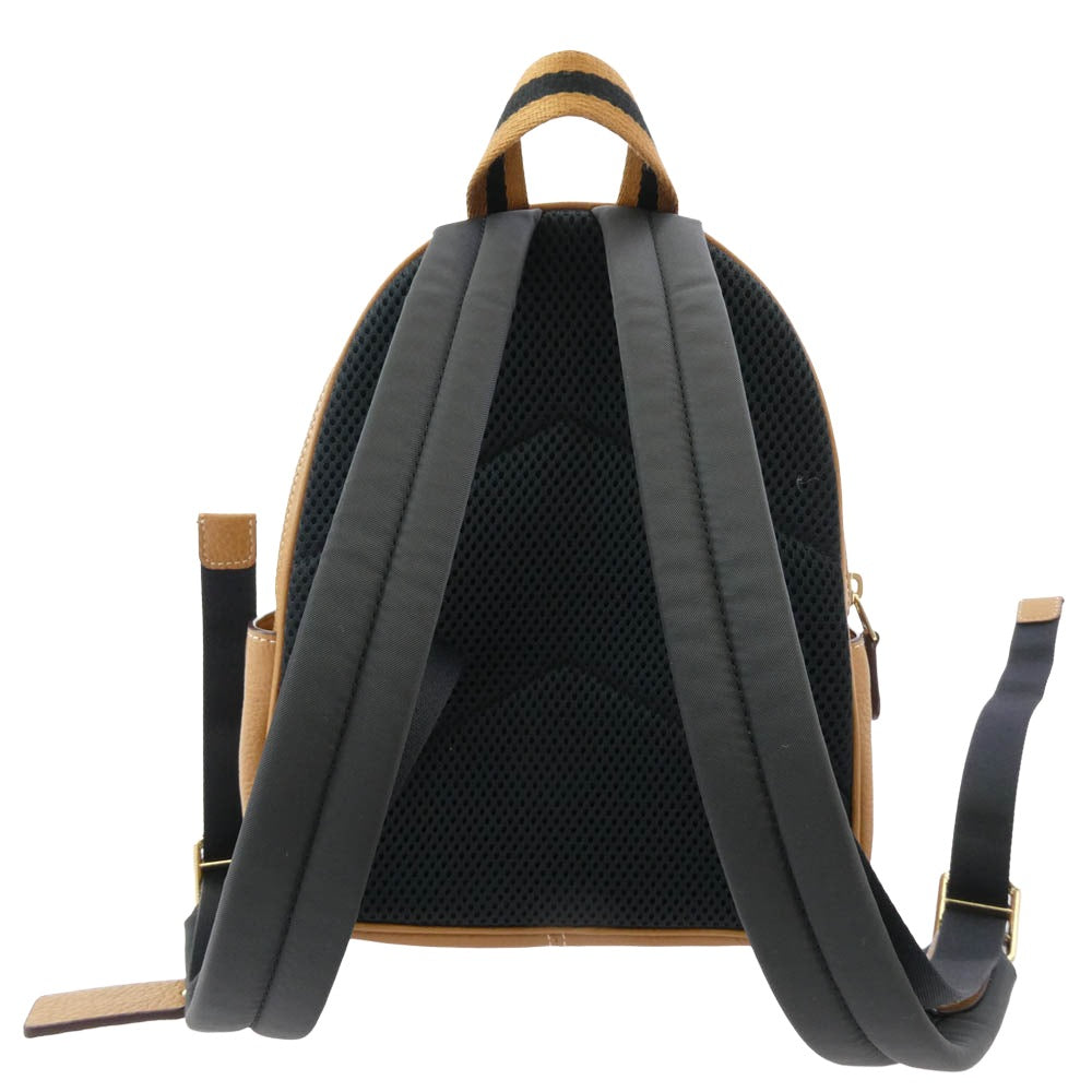 COACH コーチ Mini Court Backpack ミニ コート バックパック リュック ブラウン系【中古】