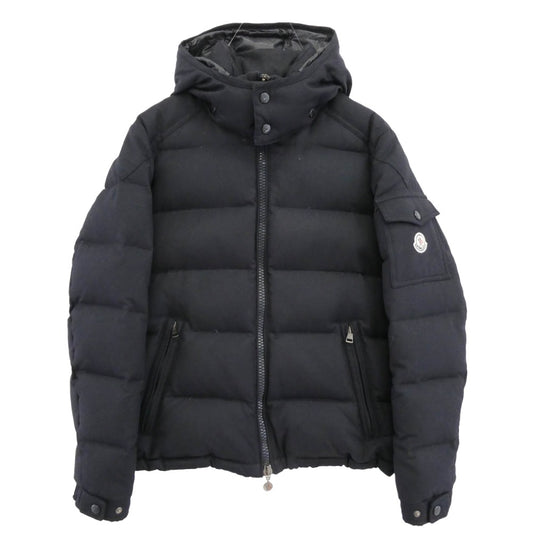 MONCLER モンクレール MONTGENEVRE GUIBBOTTO モンジュネーブル ダウン ジャケット ブラック系 2【中古】