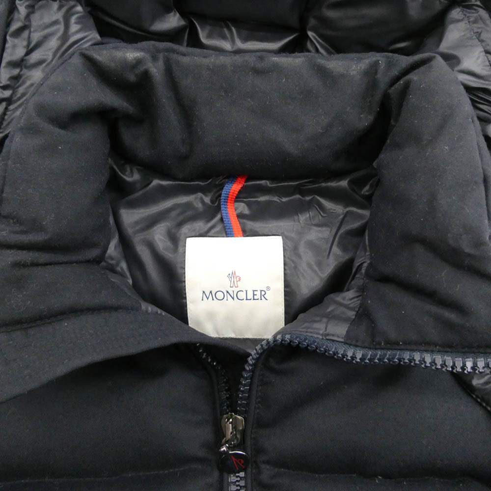 MONCLER モンクレール MONTGENEVRE GUIBBOTTO モンジュネーブル ダウン ジャケット ブラック系 2【中古】