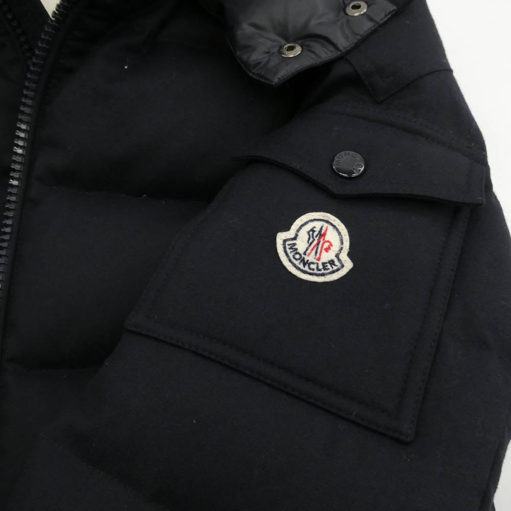 MONCLER モンクレール MONTGENEVRE GUIBBOTTO モンジュネーブル ダウン ジャケット ブラック系 2【中古】
