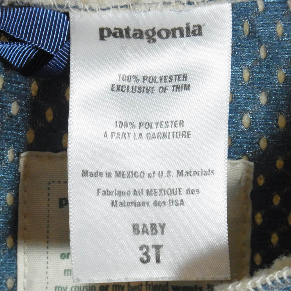 patagonia パタゴニア 61010f7 キッズ クラシック レトロX フリース ベスト ベージュ系 3T【中古】