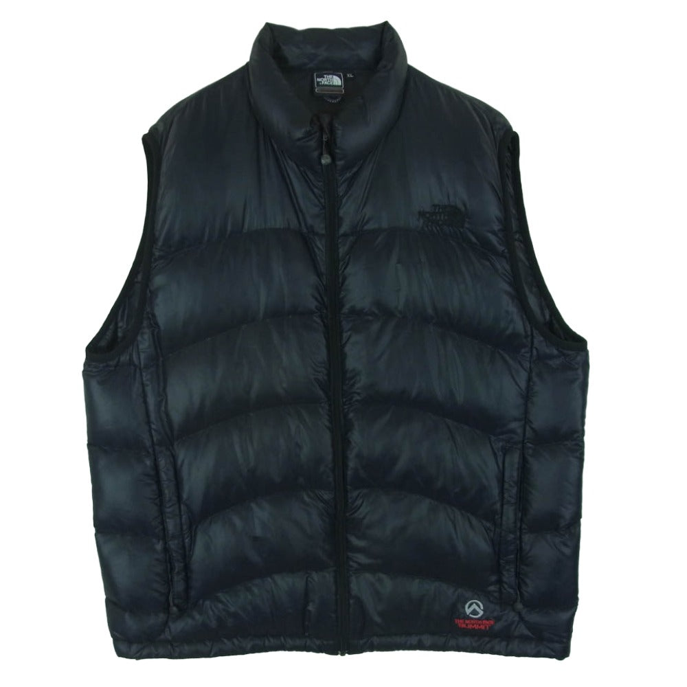 THE NORTH FACE ノースフェイス ND18705 SUMMIT SERIES ACONCAGUA VEST サミットシリーズ アコンカグア ダウン ベスト ダークネイビー系 XL【中古】