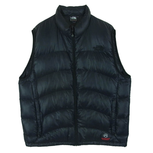 THE NORTH FACE ノースフェイス ND18705 SUMMIT SERIES ACONCAGUA VEST サミットシリーズ アコンカグア ダウン ベスト ダークネイビー系 XL【中古】