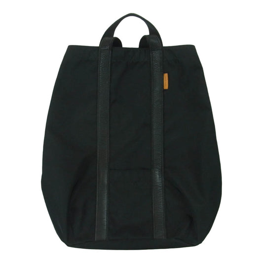 Hender Scheme エンダースキーマ tape sack レザー ナイロン 2WAY トートバッグ リュックサック バックパック ブラック系【中古】