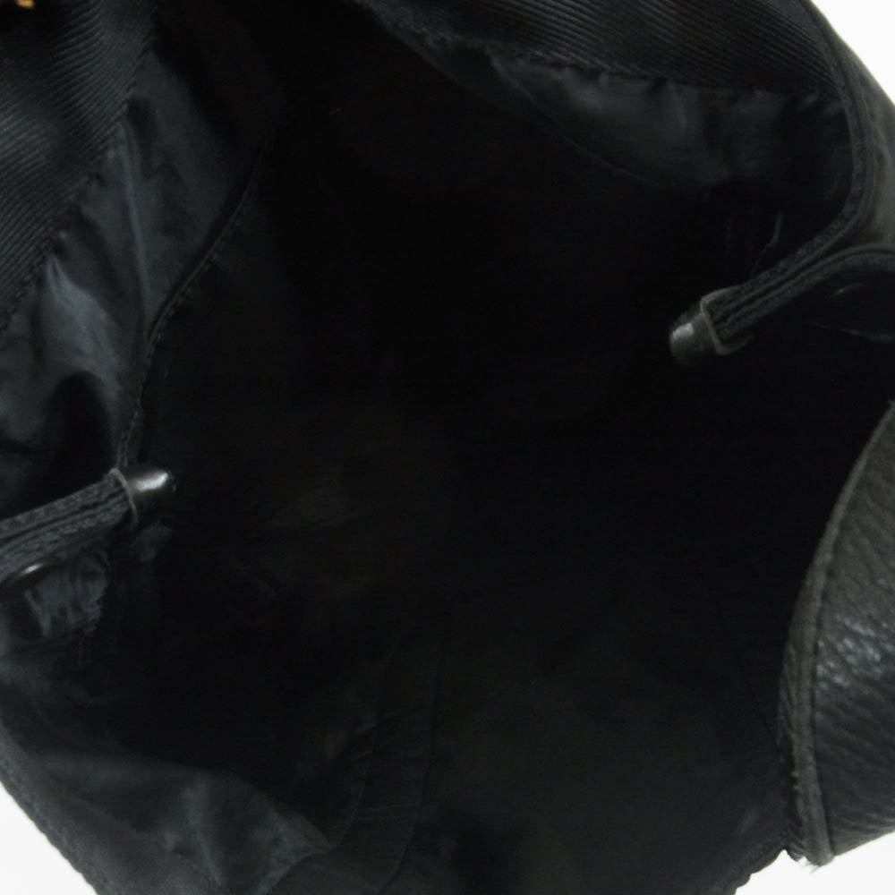 Hender Scheme エンダースキーマ tape sack レザー ナイロン 2WAY トートバッグ リュックサック バックパック ブラック系【中古】