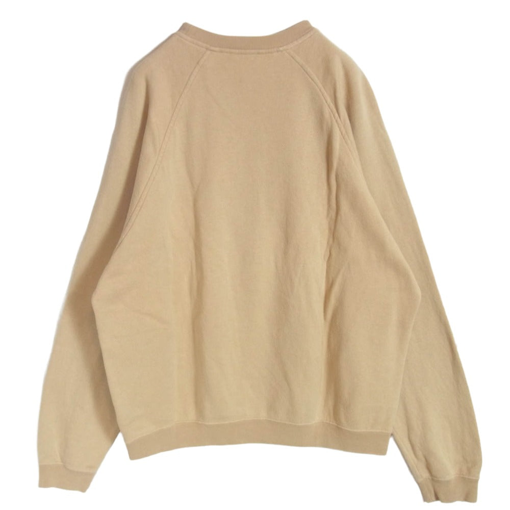 AURALEE オーラリー A22AP01LU FLUFFY SWEAT PULLOVER フラッフィー スウェット プルオーバー ベージュ系 5【中古】