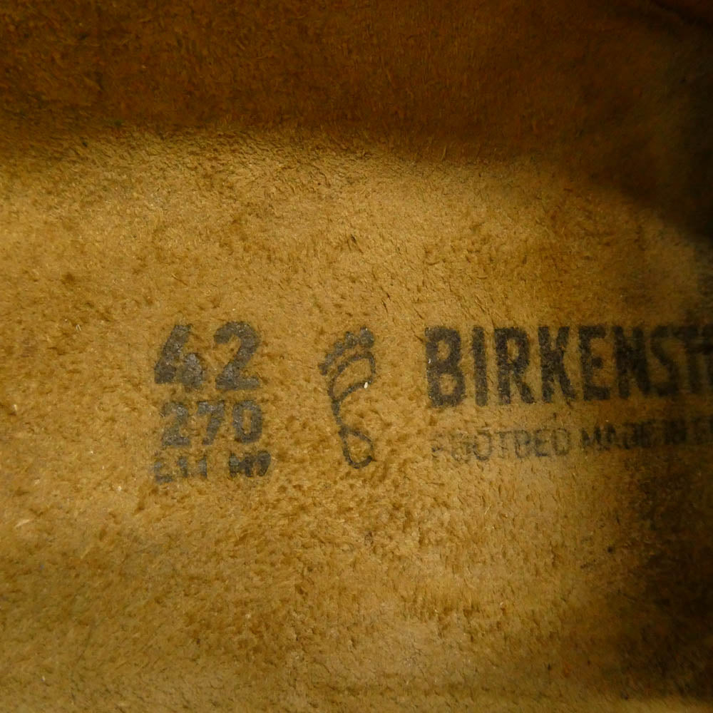 BIRKENSTOCK ビルケンシュトック LONDON Mink Suede ロンドン スエード シューズ ブラウン系 42【中古】