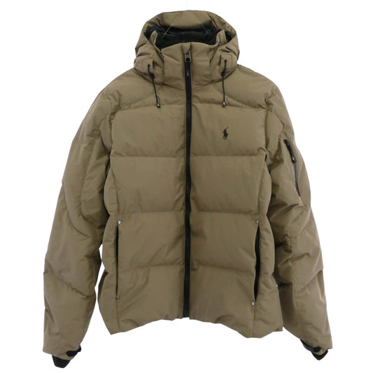 POLO RALPH LAUREN ポロ・ラルフローレン DOWN JACKET ダウンジャケット ジャケット カーキ系 M【中古】