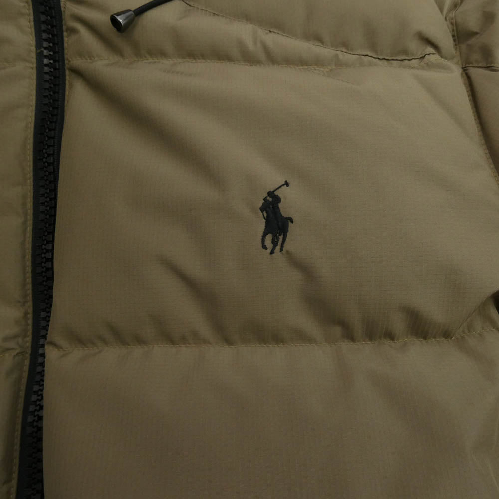 POLO RALPH LAUREN ポロ・ラルフローレン DOWN JACKET ダウンジャケット ジャケット カーキ系 M【中古】