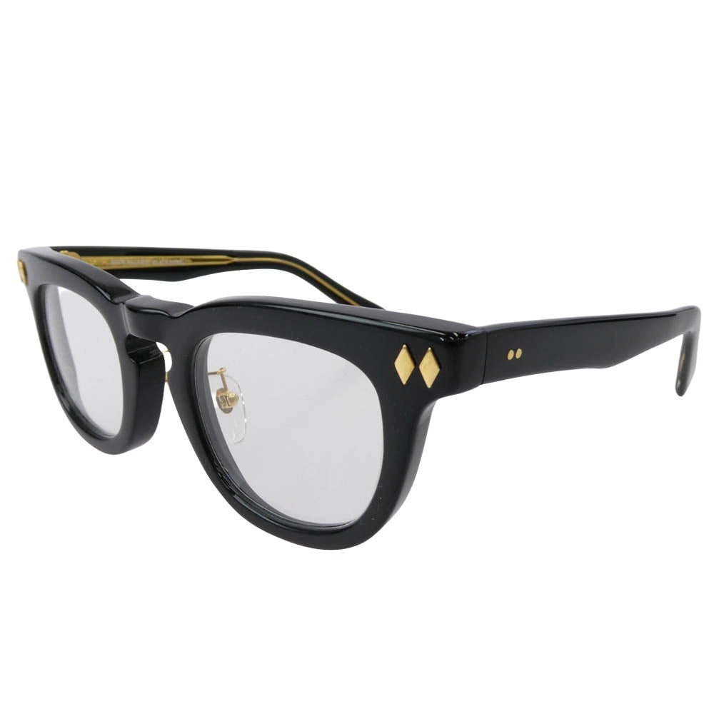 RUDE GALLERY BLACK REBEL ルードギャラリーブラックレーベル BR2684 J.D.-REV. サングラス アイウェア 眼鏡 ブラック系 ゴールド系【中古】