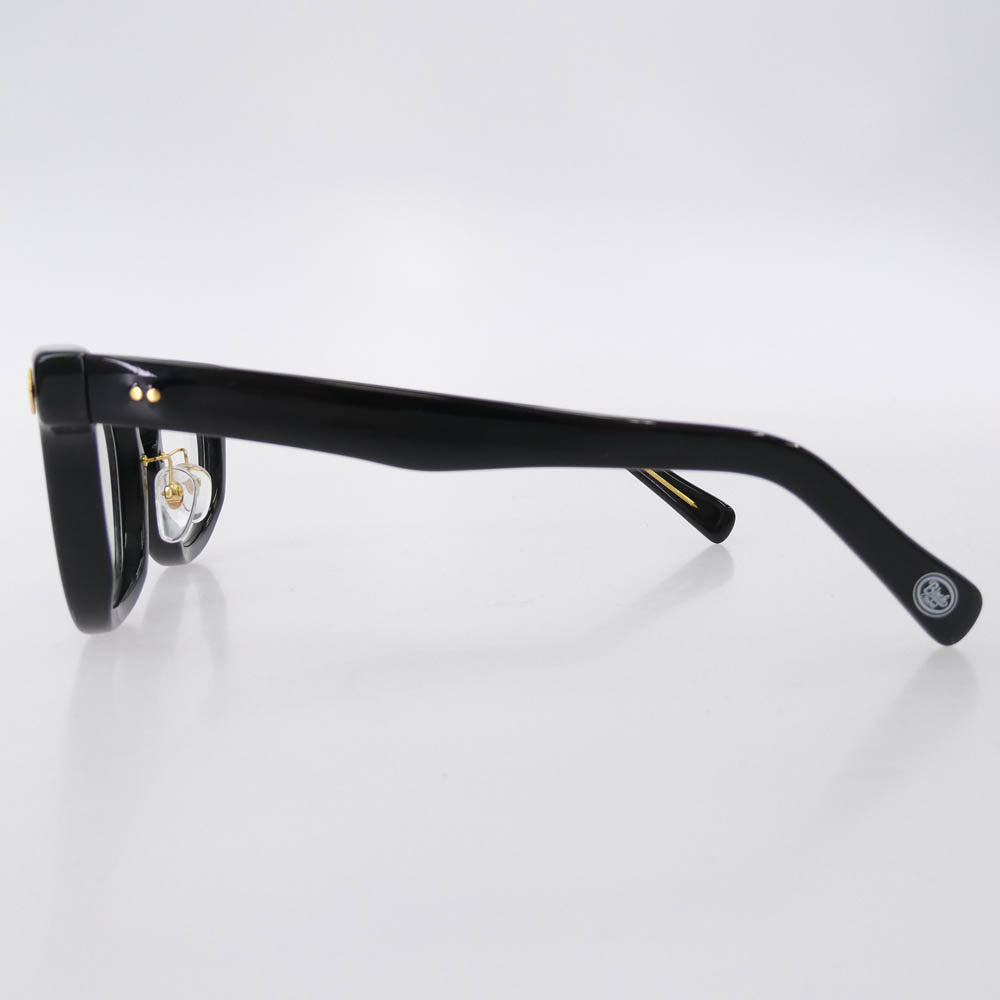 RUDE GALLERY BLACK REBEL ルードギャラリーブラックレーベル BR2684 J.D.-REV. サングラス アイウェア 眼鏡 ブラック系 ゴールド系【中古】