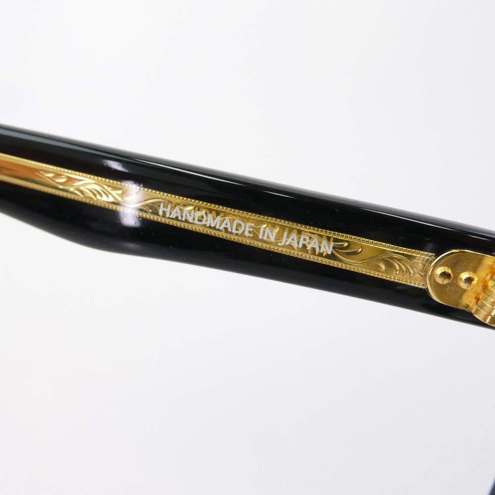 RUDE GALLERY BLACK REBEL ルードギャラリーブラックレーベル BR2684 J.D.-REV. サングラス アイウェア 眼鏡 ブラック系 ゴールド系【中古】