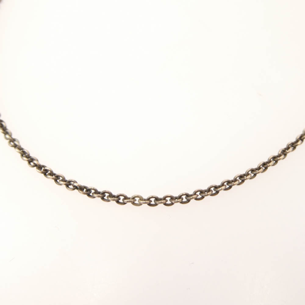 ARGENT GLEAM アージェントグリーム 925 SILVER シルバー クロスチャーム付き ベース チェーン シルバー系【中古】
