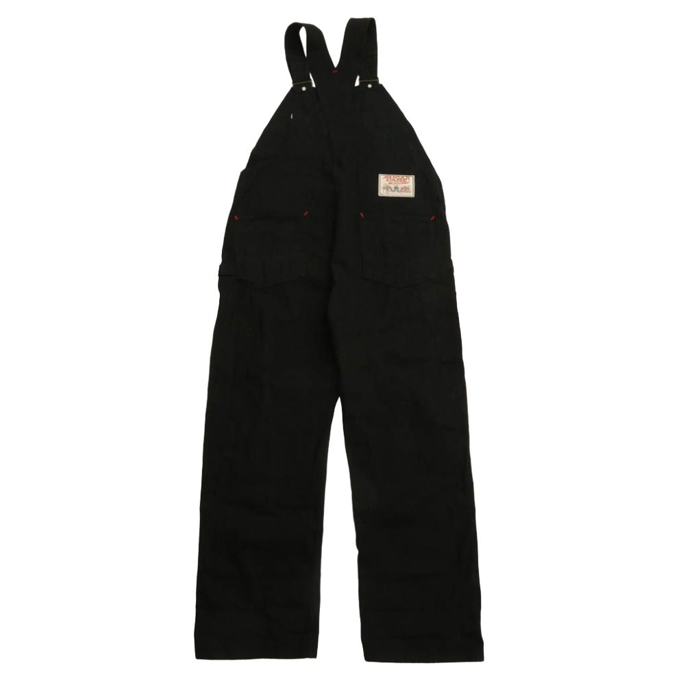 SUGAR CANE シュガーケーン SC42303 FICTION ROMANCE 11oz. BLACK DENIM OVERALLS 　ブラック デニム オーバーオール ブラック系 34×32【中古】