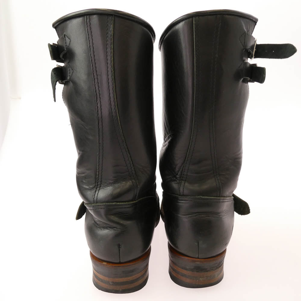 RUDE GALLERY BLACK REBEL ルードギャラリーブラックレーベル LEATHER ENGINEER BOOTS エンジニア ブーツ ブラック系 L【中古】