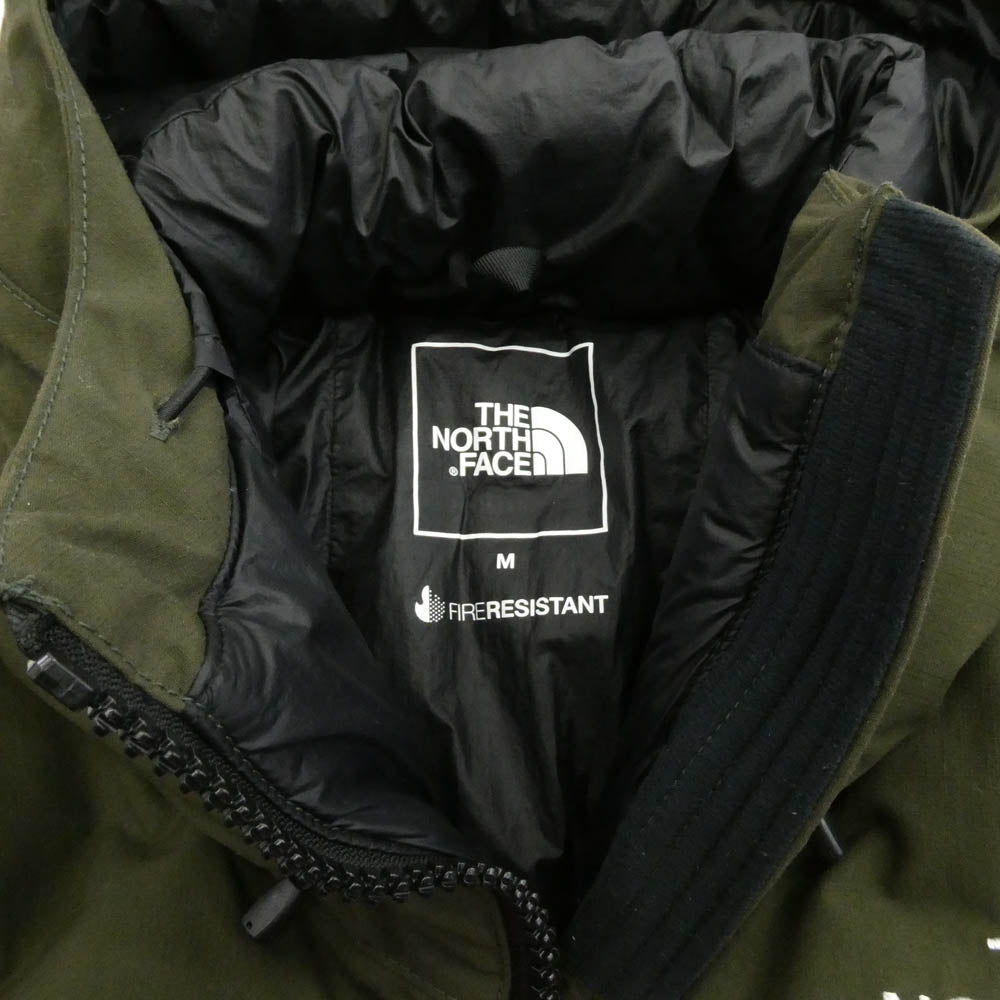 THE NORTH FACE ノースフェイス NY82231 FIREFLY INSULATED PARKA ファイヤーフライ インサレーテッド パーカ カーキ系 M【中古】