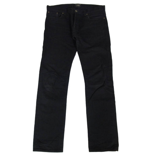 エーシーブイエム ADDICT CLOTHES JAPAN ブラック デニム パンツ ブラック系 34【中古】