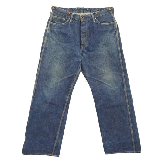 TENDERLOIN テンダーロイン T-RIDERS ボタンフライ デニムパンツ インディゴブルー系 36【中古】