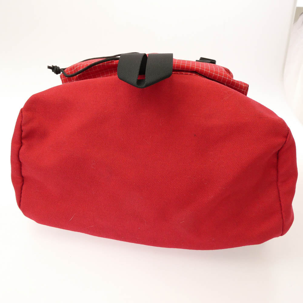 Supreme シュプリーム 09AW RIPSTOP BACKPACK 格子柄 リップストップ バックパック レッド系 ブラック系【中古】