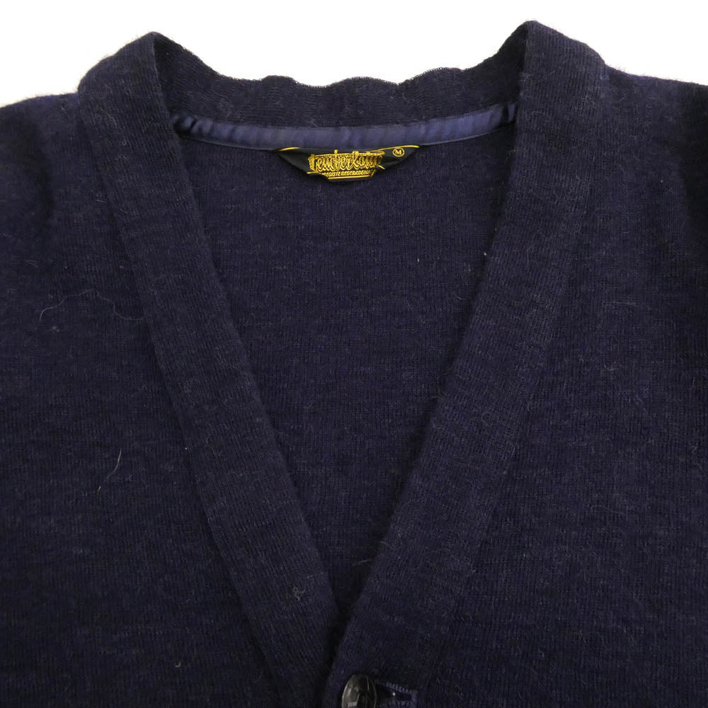 TENDERLOIN テンダーロイン T-MOHAIR CARDIGAN ウール モヘア カーディガン ネイビー系【中古】