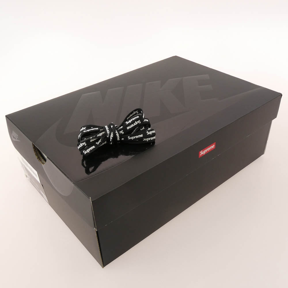 Supreme シュプリーム CU9225-001 × Nike Air Force 1 Low ナイキ AF1 エアフォース ロー ブラック ブラック系 27.5cm【新古品】【未使用】【中古】