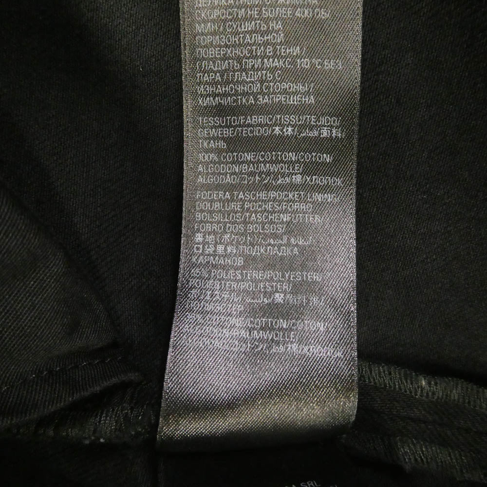 BALENCIAGA バレンシアガ 23SS 745248 TBP47 SUPER DESTROYED BAGGY スーパー デストロイ ダメージ ラージフィット バギー デニム パンツ ブラック系 カーキ系 L【極上美品】【中古】