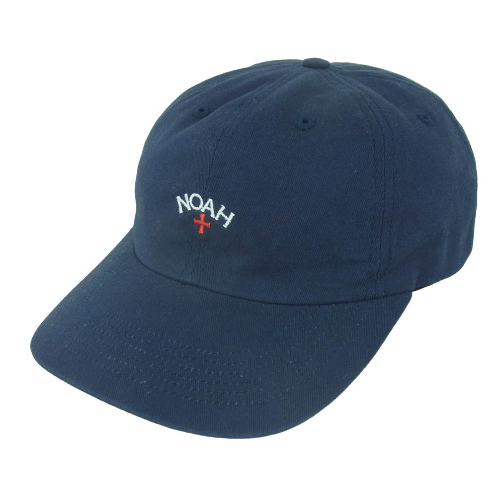 N.O.A ノア ロゴ キャップ コットン アメリカ製 ネイビー系【中古】