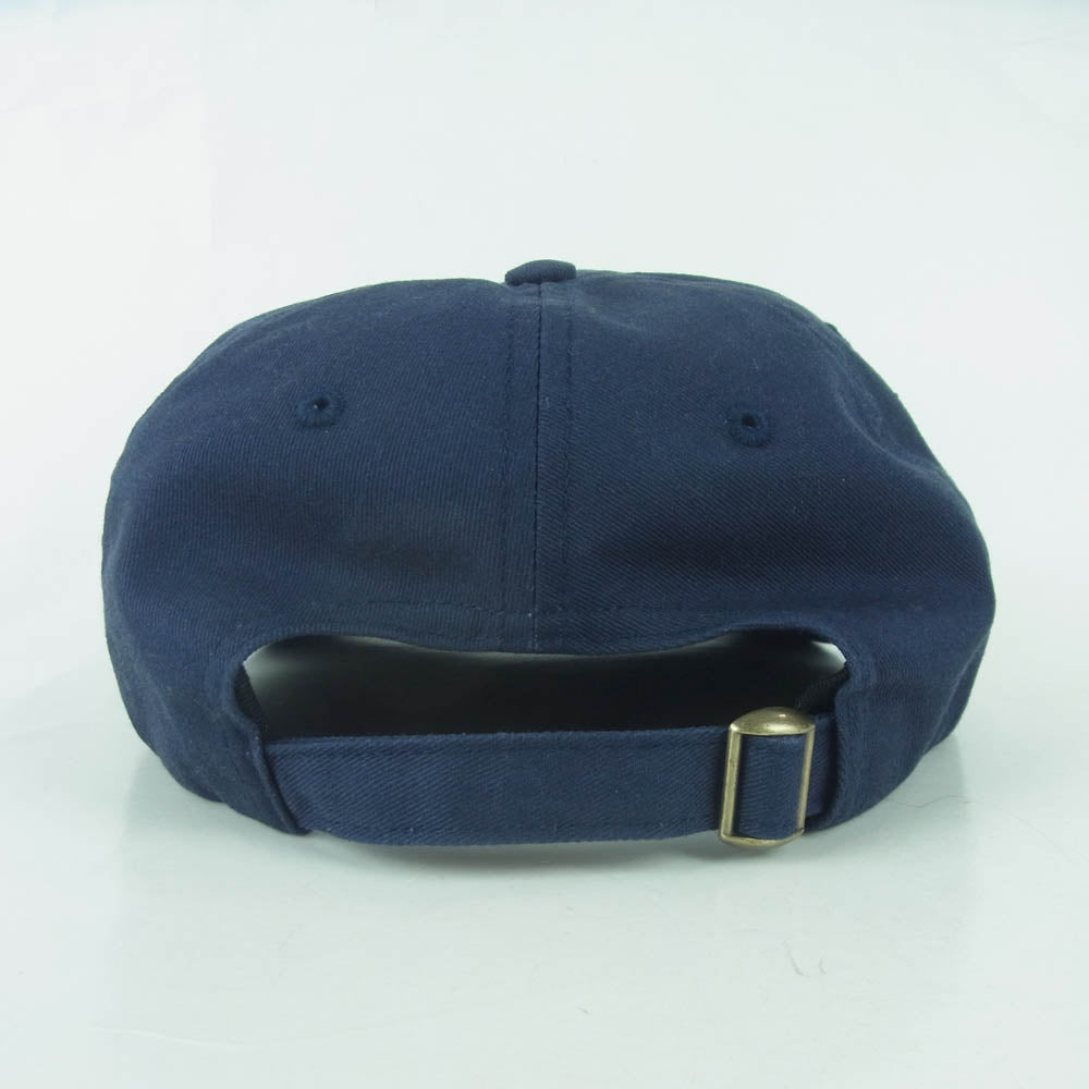 N.O.A ノア ロゴ キャップ コットン アメリカ製 ネイビー系【中古