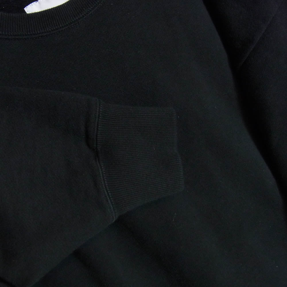 WTAPS ダブルタップス 24AW 242ATDT-CSM22 プルオーバークルーネック スウェット ブラック系 2【中古】