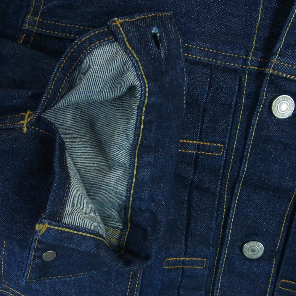Levi's リーバイス 0022T-0000 PREMIUM 2nd JACKET Selvedge デニム ジャケット 中国製 インディゴブルー系 S【中古】