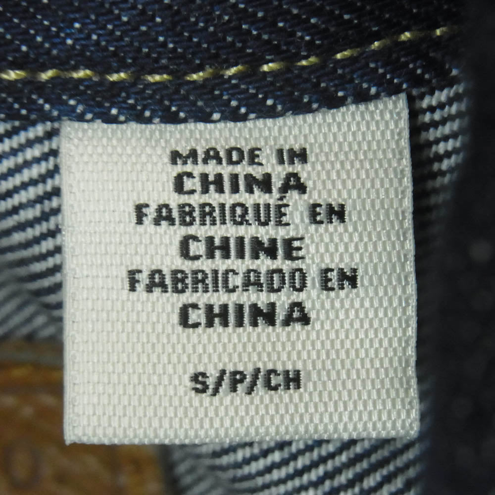Levi's リーバイス 0022T-0000 PREMIUM 2nd JACKET Selvedge デニム ジャケット 中国製 インディゴブルー系 S【中古】