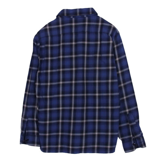 NEIGHBORHOOD ネイバーフッド ARNH-SH-M01 B&C/C SHIRT LS オンブレチェック オープンカラー 長袖シャツ ブルー系 S【中古】