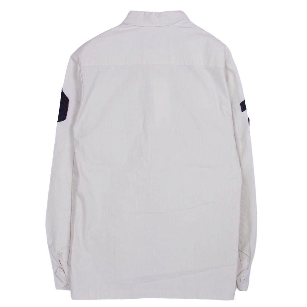junhashimoto ジュンハシモト 1051810006 RIP STOP FATIQUE SHT コットン 長袖 シャツ ベージュ系 2【極上美品】【中古】