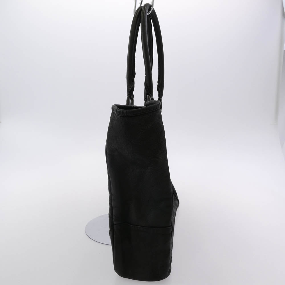 ISAMUKATAYAMA BACKLASH イサムカタヤマバックラッシュ 207-08 JAPAN STEER GARMENT-DYED TOTE-BAG ジャパンステアー タンニン鞣し製品染め トートバッグ ブラック系【中古】