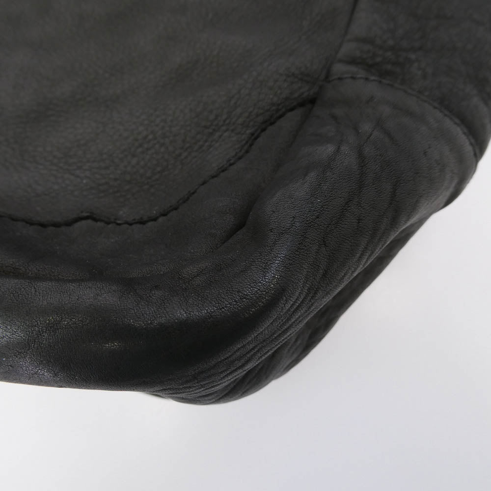 ISAMUKATAYAMA BACKLASH イサムカタヤマバックラッシュ 207-08 JAPAN STEER GARMENT-DYED TOTE-BAG ジャパンステアー タンニン鞣し製品染め トートバッグ ブラック系【中古】