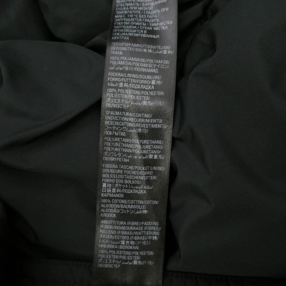 BALENCIAGA バレンシアガ 714898 TN019 ×adidas アディダス ライン オーバーサイズ ダウン ジャケット ブラック系 34【極上美品】【中古】