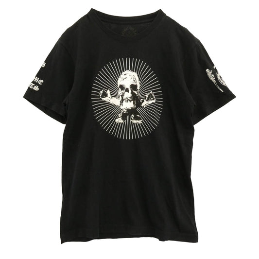 CHROME HEARTS クロムハーツ（原本無） FOTI HARRIS TEETER フォティ ハリスティータ 半袖 Tシャツ ブラック系 M【中古】