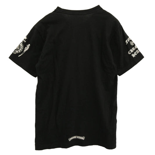 CHROME HEARTS クロムハーツ（原本無） FOTI HARRIS TEETER フォティ ハリスティータ 半袖 Tシャツ ブラック系 M【中古】