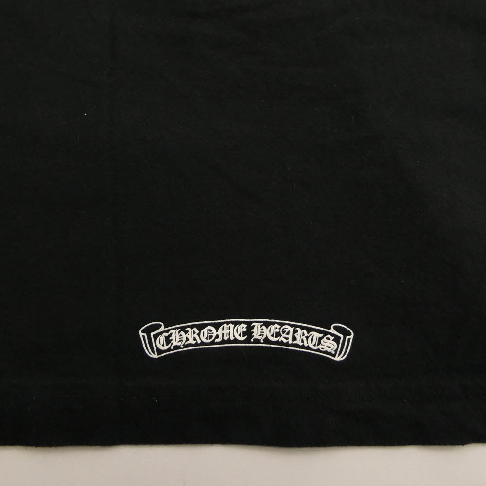 CHROME HEARTS クロムハーツ（原本無） FOTI HARRIS TEETER フォティ ハリスティータ 半袖 Tシャツ ブラック系 M【中古】