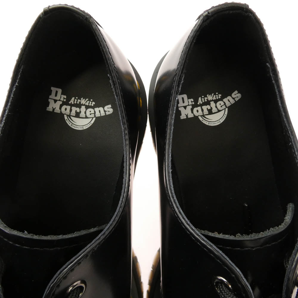 Dr.Martens ドクターマーチン 25567001 1461 QUAD 3 ホール レザー レースアップ シューズ ブラック系 US8【新古品】【未使用】【中古】
