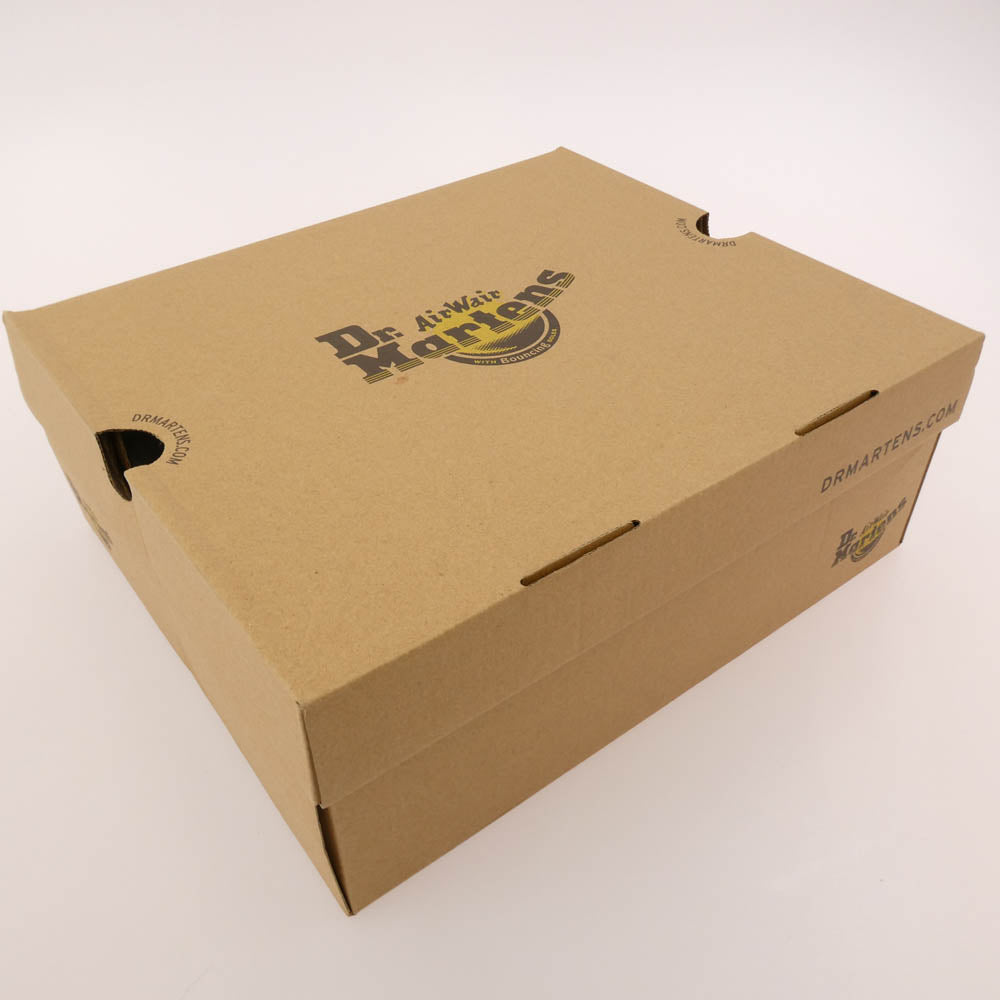Dr.Martens ドクターマーチン 25567001 1461 QUAD 3 ホール レザー レースアップ シューズ ブラック系 US8【新古品】【未使用】【中古】