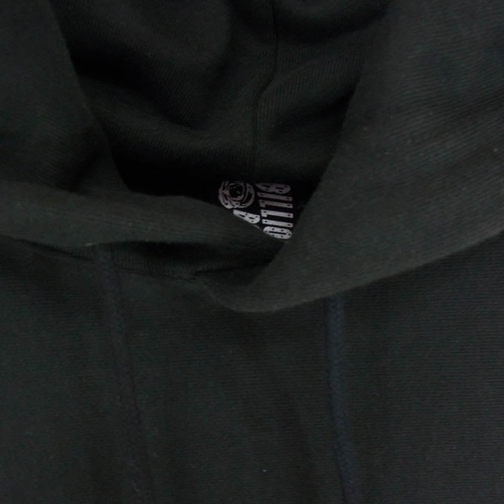 Billionaire Boys Club ビリオネアボーイズクラブ BBC CHENILLE LOGO COTTON HOODIE B プルオーバー パーカー ブラック系 サイズ表記無【中古】