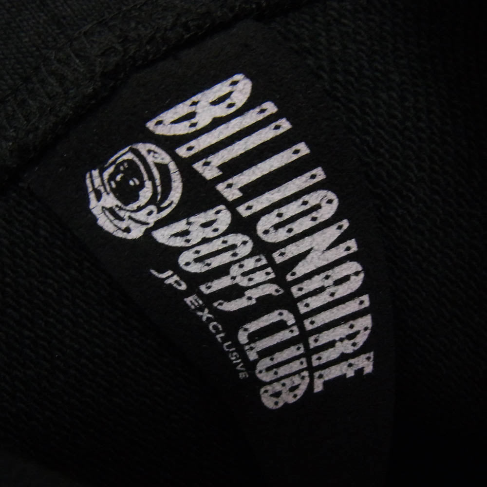 Billionaire Boys Club ビリオネアボーイズクラブ BBC CHENILLE LOGO COTTON HOODIE B プルオーバー パーカー ブラック系 サイズ表記無【中古】