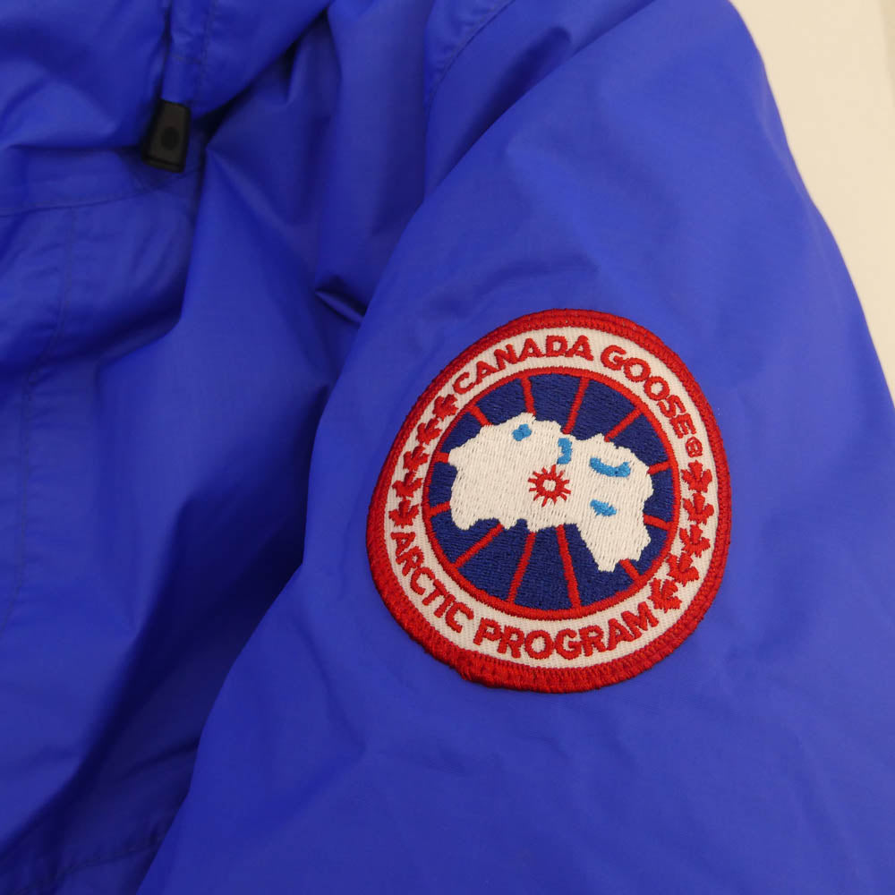 CANADA GOOSE カナダグース 2068M Mountaineer Parka マウンテニア パーカー ダウン ジャケット ブルー系 M【極上美品】【中古】