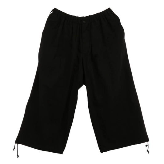 Yohji Yamamoto ヨウジヤマモト GM-P01-017-2 GroundY COTTON GABARDINE BALLOON PANTS コットンギャバジン バルーン パンツ ブラック系 3【新古品】【未使用】【中古】