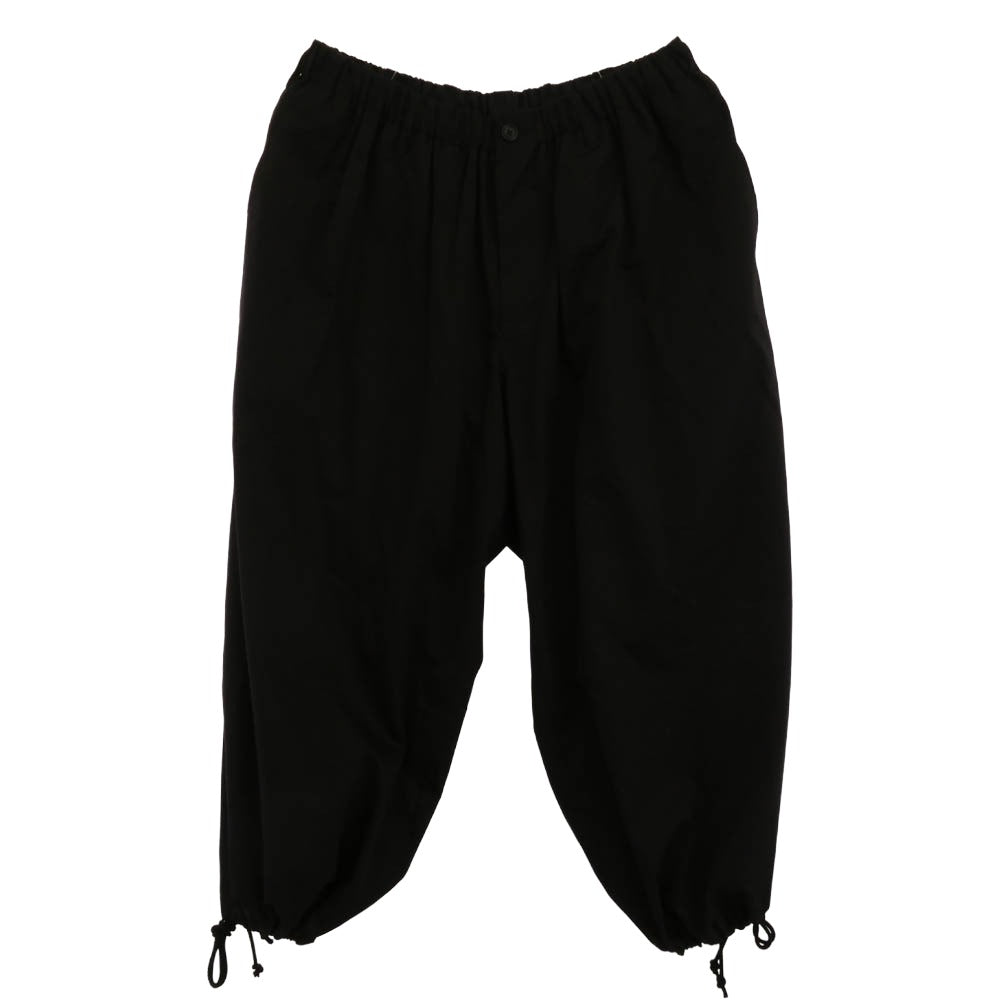 Yohji Yamamoto ヨウジヤマモト GM-P01-017-2 GroundY COTTON GABARDINE BALLOON PANTS コットンギャバジン バルーン パンツ ブラック系 3【新古品】【未使用】【中古】